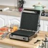 HOMCOM 2000W Health Grill & Pannini Maker - Black - 800-137V70 -Kitchen Series Shop homcom 800137v70 lifestyle