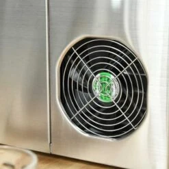 HOMCOM 20kg Portable Countertop Ice Maker Machine - Stainless Steel - 800-139V70 -Kitchen Series Shop homcom 800139v70 fan