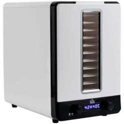 HOMCOM 550W 11 Tier Food Dehydrator - White - 800-143V70 5 HOMCOM 550W 11 Tier Food Dehydrator - White - 800-143V70 -Kitchen Series Shop homcom 800143v70 main image