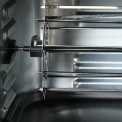 HOMCOM 1800W 12 Litre Air Fryer With Digital Display - Black - 800-149V70 -Kitchen Series Shop homcom 800149v70 inner view