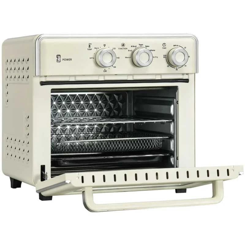 HOMCOM 1400W 20 Litre Mini Toaster Oven - Cream White - 800-152V70CW HOMCOM 1400W 20 Litre Mini Toaster Oven - Cream White - 800-152V70CW -Kitchen Series Shop homcom 800152v70cw main image
