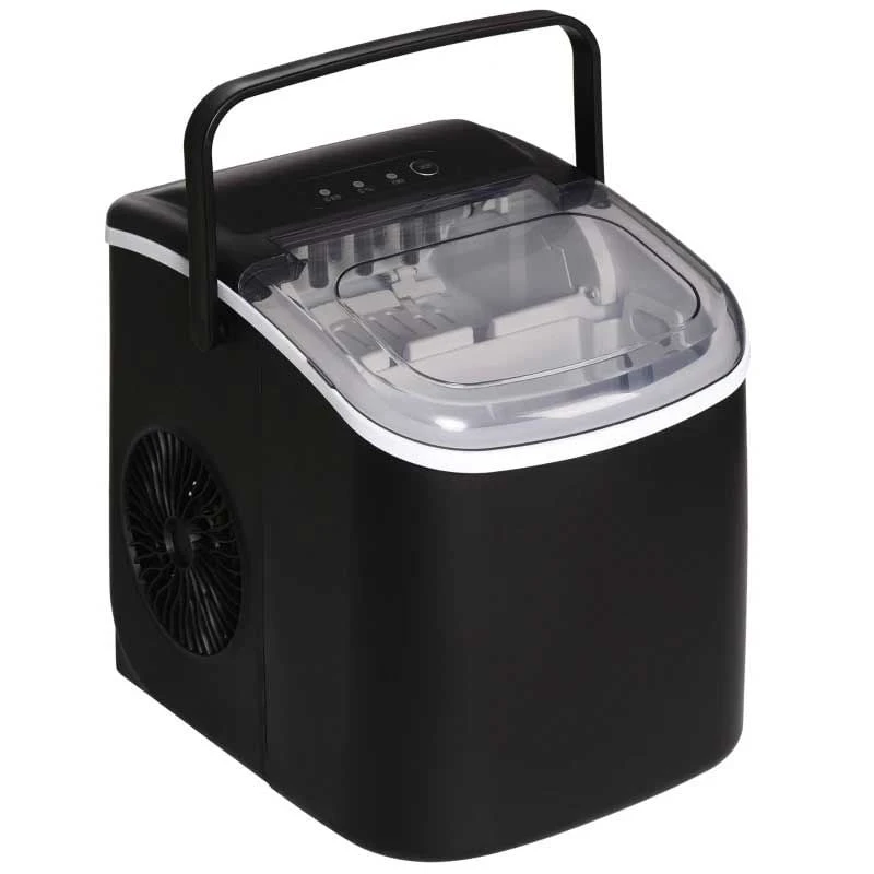 HOMCOM 12 kg Portable Countertop Ice Maker Machine - Black - 800-154V70BK HOMCOM 12 Kg Portable Countertop Ice Maker Machine - Black - 800-154V70BK -Kitchen Series Shop homcom 800154v70bk main image