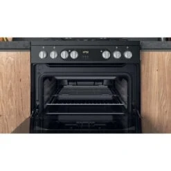 Hotpoint HDM67G9C2CB/UK Dual Fuel Cooker - Black -Kitchen Series Shop hotpoing hdm67g9c2cb 5