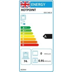 Hotpoint DD2 540 IX Built-In Double Electric Oven - Stainless Steel -Kitchen Series Shop hotpoint dd254ix 4 1