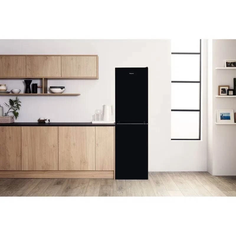 Hotpoint HBNF 55181 B UK 1 Free Standing Frost Free 50/50 Fridge Freezer - Black Hotpoint HBNF 55181 B UK 1 Free Standing Frost Free 50/50 Fridge Freezer - Black -Kitchen Series Shop hotpoint hbnf 55181 b uk 1 4