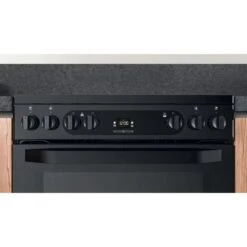 Hotpoint HDM67V92HCB/UK Electric Cooker - Black -Kitchen Series Shop hotpoint hdm67v92hcbuk 3