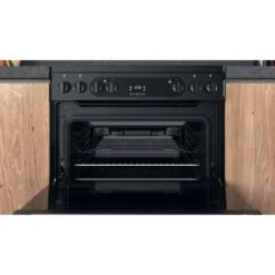 Hotpoint HDM67V92HCB/UK Electric Cooker - Black -Kitchen Series Shop hotpoint hdm67v92hcbuk 5