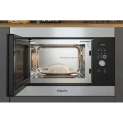 Hotpoint MF25G IX H Built-In Microwave & Grill - Stainless Steel -Kitchen Series Shop hotpoint mf25gixh 3