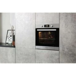 Hotpoint SA3 544 C IX Built-In Single Electric Oven - Stainless Steel -Kitchen Series Shop hotpoint sa3 544 c ix 6
