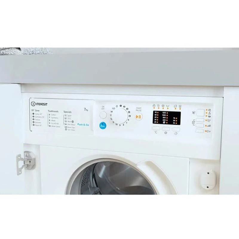 Indesit BI WMIL 71252 UK N Built In 7kg 1200rpm Washing Machine - White - BI WMIL 71252 UK N Indesit BI WMIL 71252 UK N Built In 7kg 1200rpm Washing Machine - White - BI WMIL 71252 UK N -Kitchen Series Shop i n indesit biwmil71252ukn 4