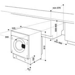 Indesit BI WMIL 71252 UK N Built In 7kg 1200rpm Washing Machine - White - BI WMIL 71252 UK N 11 Indesit BI WMIL 71252 UK N Built In 7kg 1200rpm Washing Machine - White - BI WMIL 71252 UK N -Kitchen Series Shop i n indesit biwmil71252ukn 9