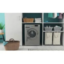 Indesit BWE 71452 S UK N Free Standing 7kg 1400rpm Washing Machine - Silver -Kitchen Series Shop i n indesit bwe71452sukn 3