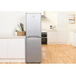 Indesit IBD 5517 S UK 1 Free Standing 50/50 Fridge Freezer - Silver -Kitchen Series Shop i n indesit ibd5517suk1 2
