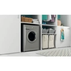 Indesit IWDC 65125 S UK N Free Standing 6/5kg 1200rpm Washer Dryer - Silver - IWDC 65125 S UK N -Kitchen Series Shop i n indesit iwdc65125sukn 2
