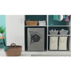Indesit IWDC 65125 S UK N Free Standing 6/5kg 1200rpm Washer Dryer - Silver - IWDC 65125 S UK N -Kitchen Series Shop i n indesit iwdc65125sukn 4