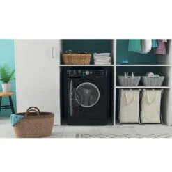 Indesit BDE 86436X B UK N 8/6kg 1400rpm Washer Dryer - Black -Kitchen Series Shop indesit bde86436xbukn1 4