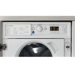 Indesit BI WDIL 75125 UK N Built-In 7kg 1200rpm Washer Dryer - White -Kitchen Series Shop indesit biwdil75125uk 2