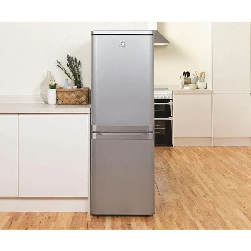Indesit IBD 5515 S 1 Low Frost Fridge Freezer - Silver Indesit IBD 5515 S 1 Low Frost Fridge Freezer - Silver -Kitchen Series Shop indesit ibd5515s1 8