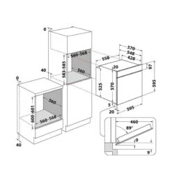 Indesit KFWS 3844 H IX UK Built-In Single Electric Oven - Stainless Steel -Kitchen Series Shop indesit kfws3844hixuk 5