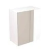 Kitchen Kit Slab 600mm Blind Corner Wall Cabinet - Super Gloss - Light Grey - Flatpacked - FKKF0216 2 Kitchen Kit Slab 600mm Blind Corner Wall Cabinet - Super Gloss - Light Grey - Flatpacked - FKKF0216 -Kitchen Series Shop k i kitchen kit fkkf0216