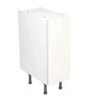 Kitchen Kit Slab 300mm Base Cabinet - Ultra Matt - White - Flatpacked - FKKF0501