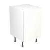 Kitchen Kit Slab 500mm Base Cabinet - Ultra Matt - White - Flatpacked - FKKF0503 -Kitchen Series Shop k i kitchen kit fkkf0503