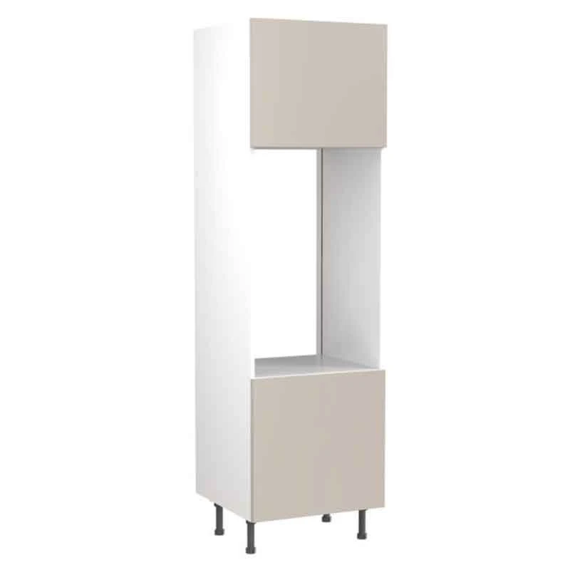 Kitchen Kit Slab 600mm Tall Double Oven Housing - Ultra Matt - Light Grey - Flatpacked - FKKF0721 Kitchen Kit Slab 600mm Tall Double Oven Housing - Ultra Matt - Light Grey - Flatpacked - FKKF0721 -Kitchen Series Shop k i kitchen kit fkkf0721