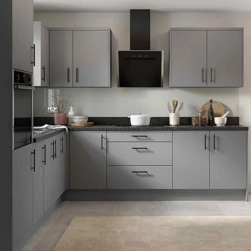 Kitchen Kit Slab 2745mm Multi Rail - Ultra Matt - Dust Grey - FKKF0824 Kitchen Kit Slab 2745mm Multi Rail - Ultra Matt - Dust Grey - FKKF0824 -Kitchen Series Shop k i kitchen kit fkkf0824 lifestyle1