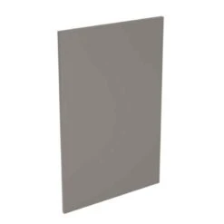 Kitchen Kit Slab 600mm Base Cabinet End Panel Only - Ultra Matt - Dust Grey - Flatpacked - FKKF0828