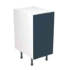 Kitchen Kit Slab 400mm Base Cabinet - Ultra Matt - Indigo Blue - Flatpacked - FKKF1302 -Kitchen Series Shop k i kitchen kit fkkf1302