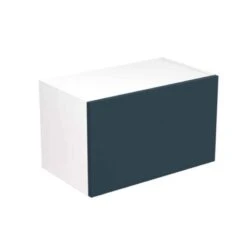 Kitchen Kit Slab 600mm Bridging Cabinet - Ultra Matt - Indigo Blue - Flatpacked - FKKF1319