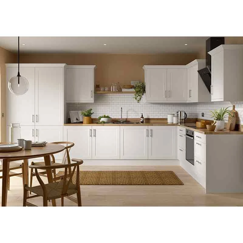 Kitchen Kit Shaker Appliance Door - 715x596mm - Ultra Matt - White - FKKH0527 Kitchen Kit Shaker Appliance Door - 715x596mm - Ultra Matt - White - FKKH0527 -Kitchen Series Shop k i kitchen kit fkkh0527 lifestyle1