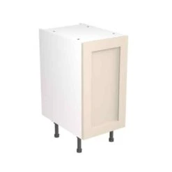 Kitchen Kit Shaker 400mm Base Cabinet - Ultra Matt - Cashmere - Flatpacked - FKKH0602