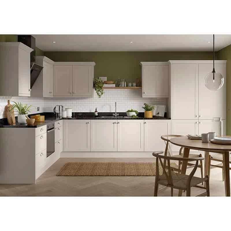 Kitchen Kit Shaker 1000mm Wall Cabinet - Ultra Matt - Cashmere - Flatpacked - FKKH0615 Kitchen Kit Shaker 1000mm Wall Cabinet - Ultra Matt - Cashmere - Flatpacked - FKKH0615 -Kitchen Series Shop k i kitchen kit fkkh0615 lifestyle1