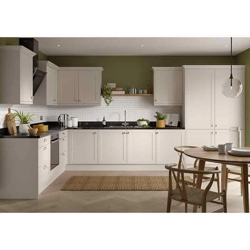 Kitchen Kit Shaker 2400mm Larder Cabinet End Panel - Ultra Matt - Cashmere - Flatpacked - FKKH0630 Kitchen Kit Shaker 2400mm Larder Cabinet End Panel - Ultra Matt - Cashmere - Flatpacked - FKKH0630 -Kitchen Series Shop k i kitchen kit fkkh0630 lifestyle1
