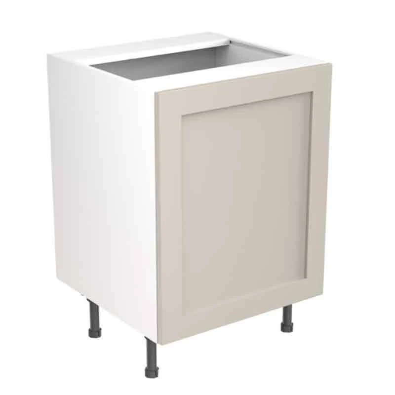 Kitchen Kit Shaker 600mm Sink/Hob Cabinet - Ultra Matt - Light Grey - Flatpacked - FKKH0735 Kitchen Kit Shaker 600mm Sink/Hob Cabinet - Ultra Matt - Light Grey - Flatpacked - FKKH0735 -Kitchen Series Shop k i kitchen kit fkkh0735