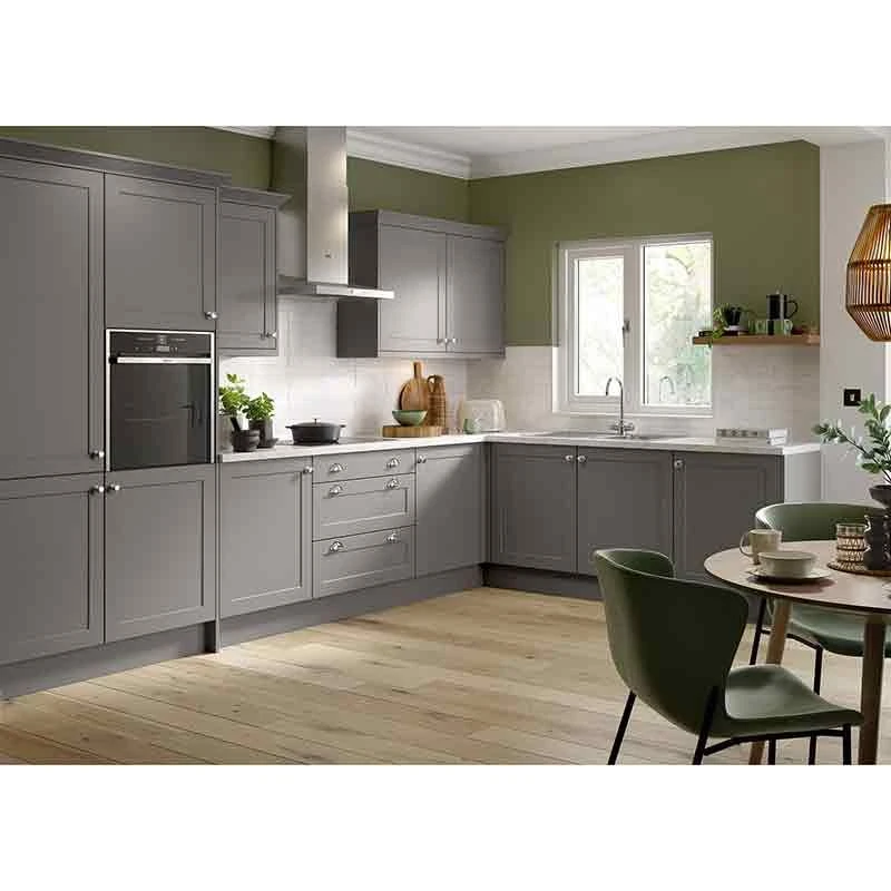 Kitchen Kit Shaker 2745mm Plinth - Ultra Matt - Dust Grey - FKKH0823 Kitchen Kit Shaker 2745mm Plinth - Ultra Matt - Dust Grey - FKKH0823 -Kitchen Series Shop k i kitchen kit fkkh0823 lifestyle1