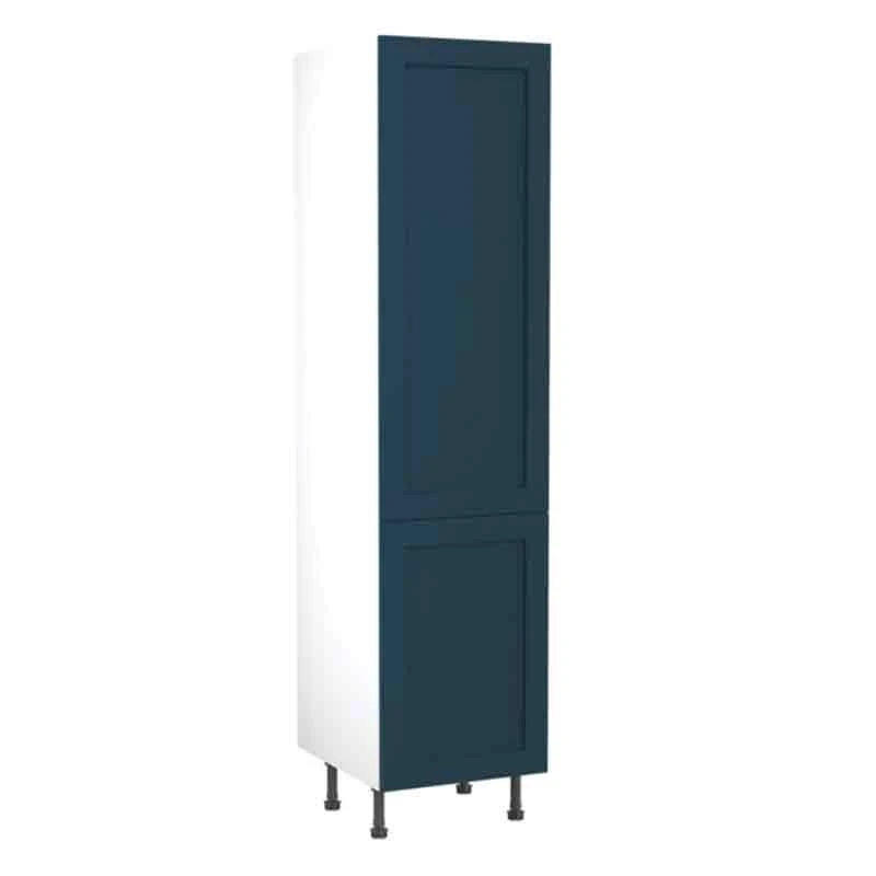 Kitchen Kit J-Shaker 600mm Tall 70/30 Fridge/Freezer Housing - Ultra Matt - Indigo Blue - Flatpacked - FKKH1322 Kitchen Kit J-Shaker 600mm Tall 70/30 Fridge/Freezer Housing - Ultra Matt - Indigo Blue - Flatpacked - FKKH1322 -Kitchen Series Shop k i kitchen kit fkkh1322