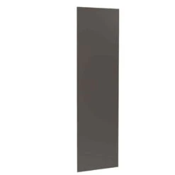 Kitchen Kit J-Pull 2400mm Larder Cabinet End Panel - Super Gloss - Graphite - Flatpacked - FKKJ0430