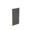 Kitchen Kit J-Pull 800mm Wall Cabinet End Panel Only - Super Gloss - Graphite - FKKJ0444 -Kitchen Series Shop k i kitchen kit fkkj0444