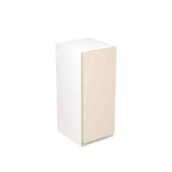 Kitchen Kit J-Pull 300mm Wall Cabinet - Ultra Matt - Cashmere - Flatpacked - FKKJ0611