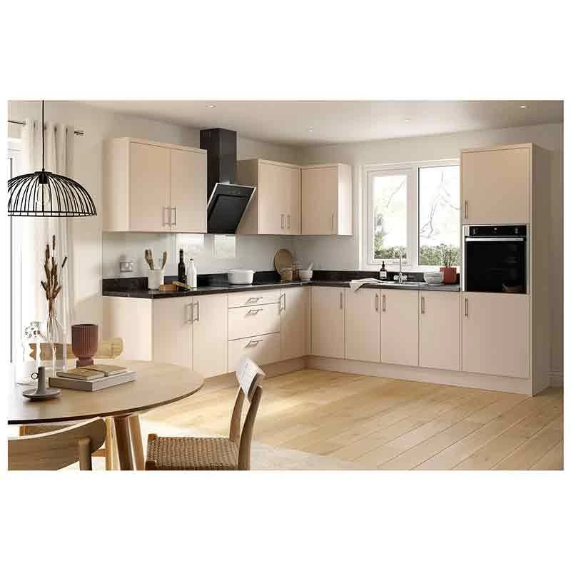 Kitchen Kit J-Pull 300mm Wall Cabinet - Ultra Matt - Cashmere - Flatpacked - FKKJ0611 Kitchen Kit J-Pull 300mm Wall Cabinet - Ultra Matt - Cashmere - Flatpacked - FKKJ0611 -Kitchen Series Shop k i kitchen kit fkkj0611 lifestyle1