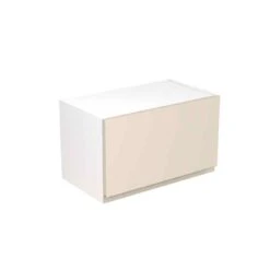 Kitchen Kit J-Pull 600mm Bridging Cabinet - Ultra Matt - Cashmere - Flatpacked - FKKJ0619
