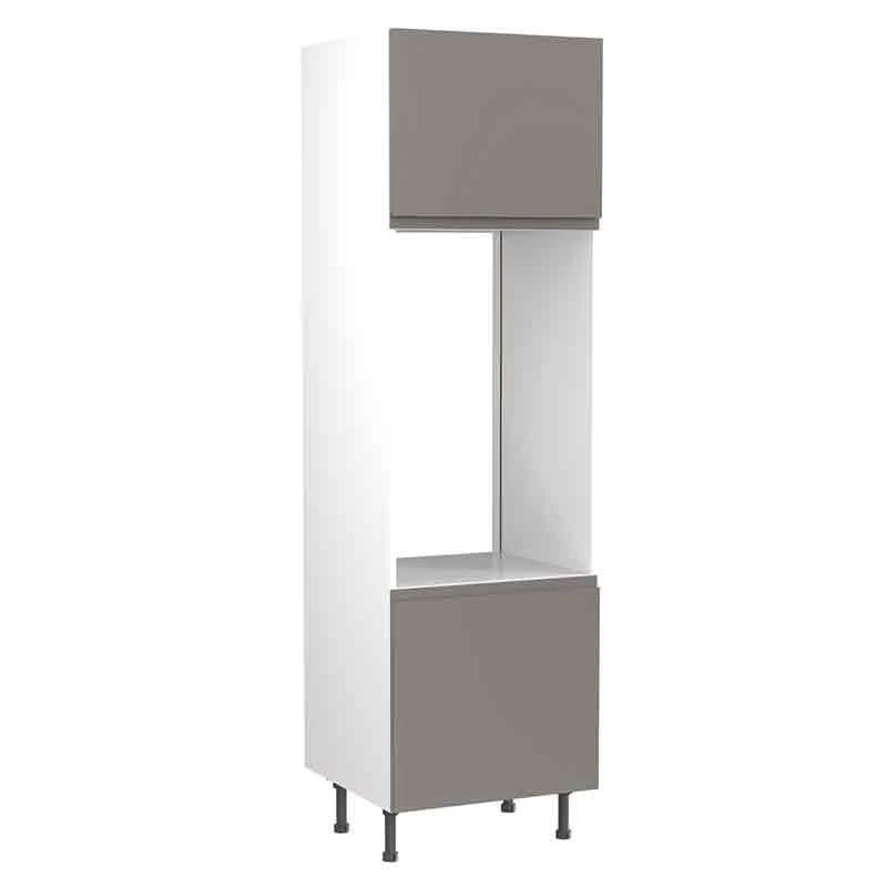 Kitchen Kit J-Pull 600mm Tall Double Oven Housing - Ultra Matt - Dust Grey - Flatpacked - FKKJ0821 Kitchen Kit J-Pull 600mm Tall Double Oven Housing - Ultra Matt - Dust Grey - Flatpacked - FKKJ0821 -Kitchen Series Shop k i kitchen kit fkkj0821