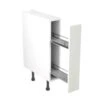 Kitchen Kit Value Slab 150mm Pull Out Base Cabinet - Standard Matt - White - Flatpacked - FKKM1051 2 Kitchen Kit Value Slab 150mm Pull Out Base Cabinet - Standard Matt - White - Flatpacked - FKKM1051 -Kitchen Series Shop k i kitchen kit fkkm1051
