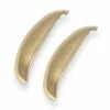 Kitchen Kit 94 Windsor Shell Kitchen Cabinet Handles - Pack Of 2 - Brass - KKHAND10 2 Kitchen Kit 94 Windsor Shell Kitchen Cabinet Handles - Pack Of 2 - Brass - KKHAND10 -Kitchen Series Shop k i kitchen kit kkhand10