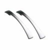 Kitchen Kit 167 Tapered Bow Kitchen Cabinet Handles - Pack Of 2 - Satin Chrome - KKHTBH