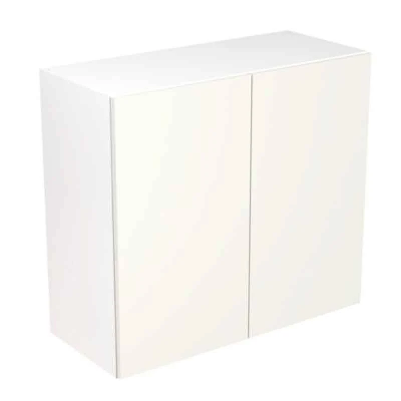Kitchen Kit Rigid Slab 800mm Wall Cabinet - Super Gloss - White - Pre-Assembled - RKKF0038 Kitchen Kit Rigid Slab 800mm Wall Cabinet - Super Gloss - White - Pre-Assembled - RKKF0038 -Kitchen Series Shop k i kitchen kit rkkf0038