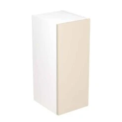 Kitchen Kit Rigid Slab 300mm Wall Cabinet - Ultra Matt - Cashmere - Pre-Assembled - RKKF0611