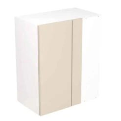 Kitchen Kit Rigid Slab 600mm Blind Corner Wall Cabinet - Ultra Matt - Cashmere - Pre-Assembled - RKKF0616
